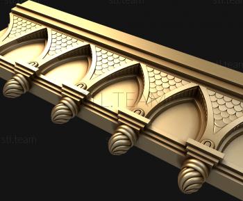 3D model Pointed arches (STL)