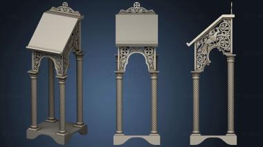 3D model Church kiosk (STL)