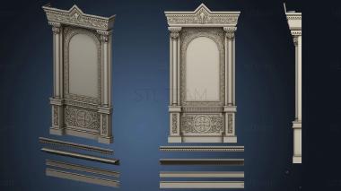 3D model Kiot to the iconostasis of the city of Plast2 (STL)