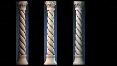 3D model Column pattern (STL)