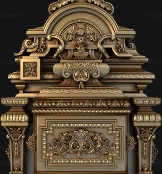 3D model Rococo style (STL)