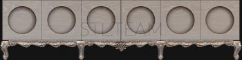 3D model Round windows (STL)