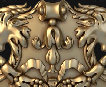 3D модель Голова козерога симметрия (STL)
