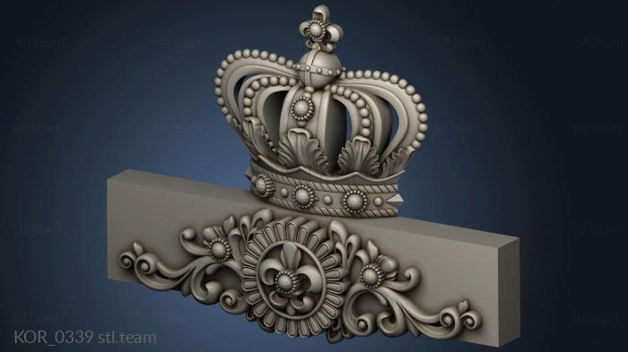 3D model Canopy holder crown version2 (STL)