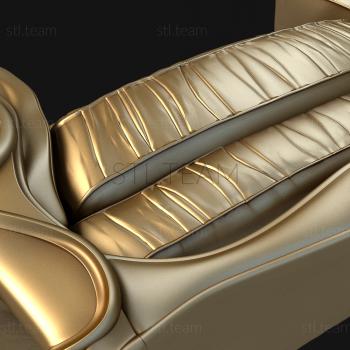 3D модель 3d stl модель корпуса кресла, файл для чпу (STL)