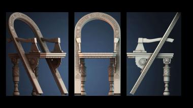 3D модель KRІSLO_0202 (STL)