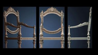 3D модель KRІSLO_0207 (STL)