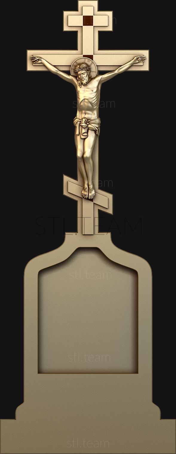 Кресты и распятия крест православный, 3d stl модель для ЧПУ станка
