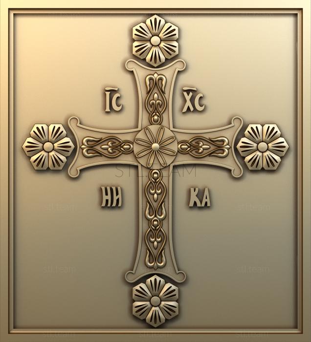 Кресты и распятия крест, 3d stl модель для ЧПУ станка