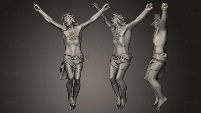 3D model Cristo Crucificado without cross (STL)