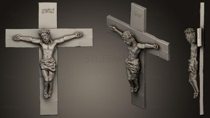 3D model Christ sculpted in VR with Oculus medium (STL)