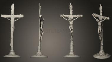 3D модель Иисус Христос на кресте (STL)