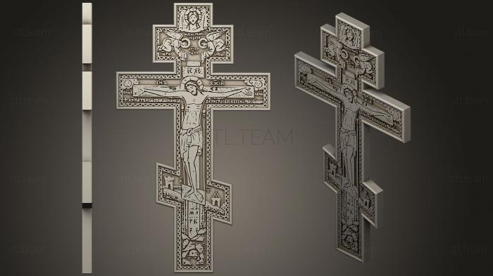 3D model Orthodox Christian Cross (STL)