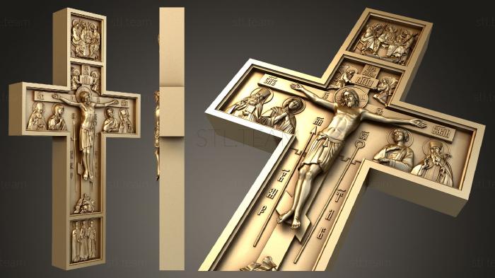 3D модель Большой крест для памятников (STL)