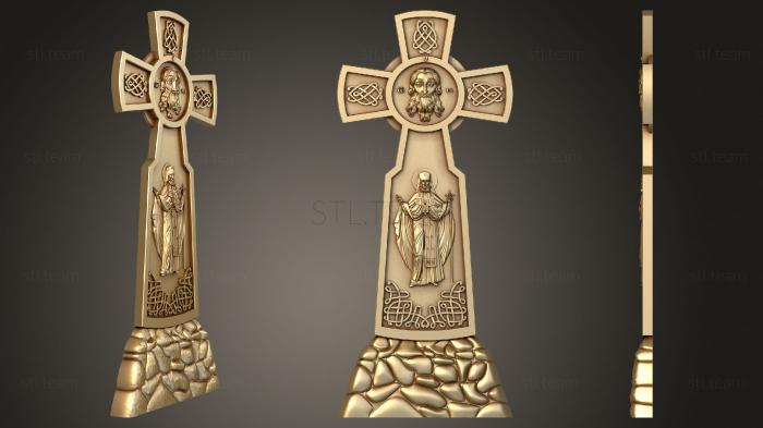 Кресты и распятия Большой крест с богоматерью