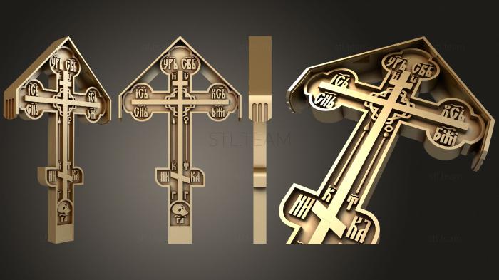 3D модель Крест на кладбище (STL)