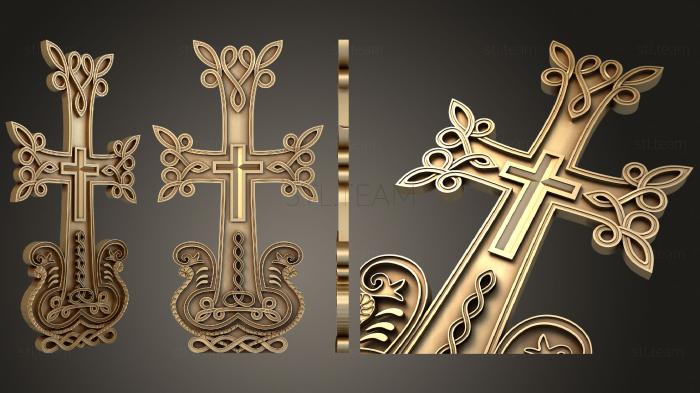 Кресты и распятия Cross with interlacing patterns