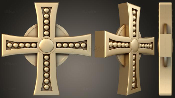 3D модель Крест с шариками (STL)