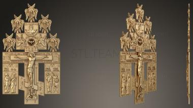 3D model Crucifixion with Angels (STL)