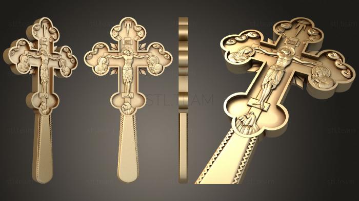 3D model Crucifix with handle (STL)