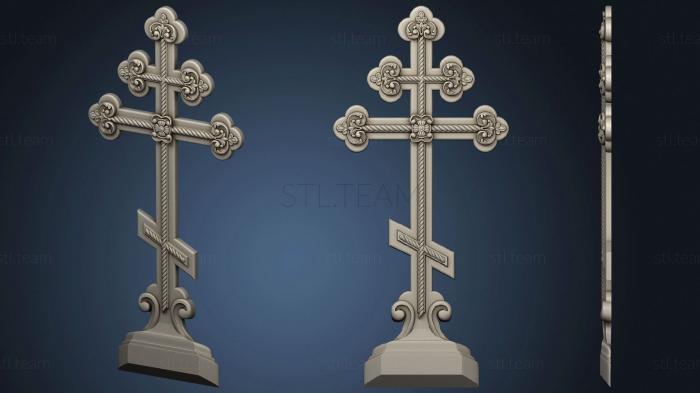 3D model Carved cross (STL)