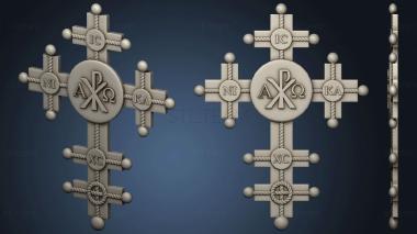 3D model Carved cross (STL)