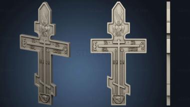 3D модель Крест с ангелом (STL)