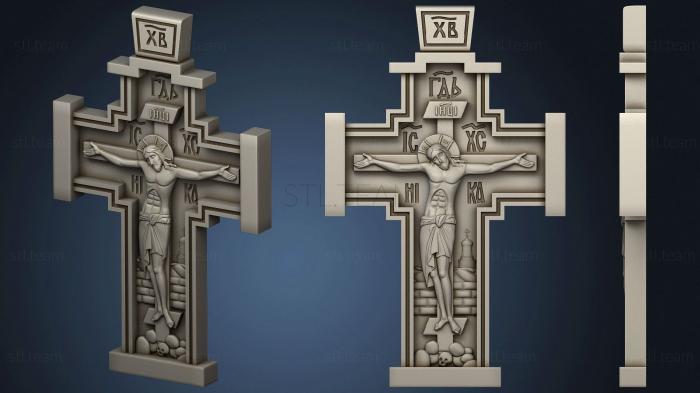 3D model Body cross with a crucifix (STL)