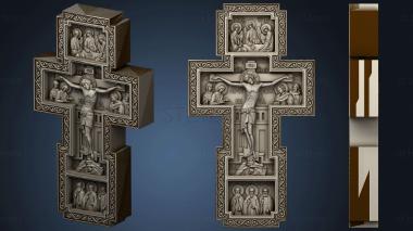 3D model The Crucifixion with Jesus and the Saints version 1 (STL)