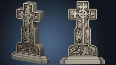 3D model Cross with grapevineversion1 (STL)