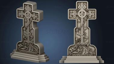 3D model Cross with grapevineversion4 (STL)