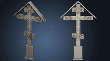 3D model Tombstone cross (STL)