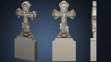 3D model Monument to the Crucifixion with Jesus (STL)