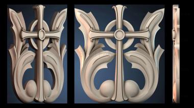 3D модель HREST_ROZPYATTYE_0385 (STL)