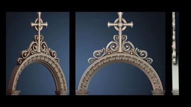 3D model HREST_ROZPYATTYE_0440 (STL)