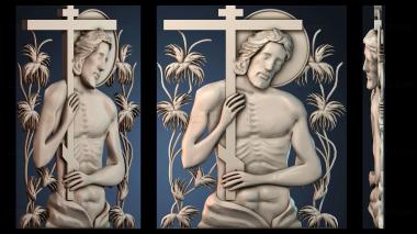 3D модель HREST_ROZPYATTYE_0481 (STL)