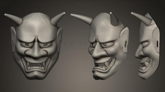 Маски mask of devil with horns
