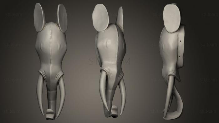 3D model African Mask Collection (STL)