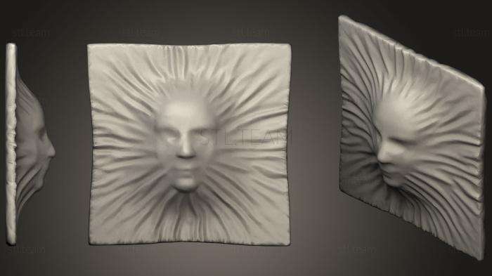 Bronze cloth and head lowpoly game ready