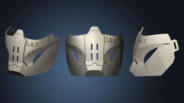 3D model Airsoft mask 1 (STL)