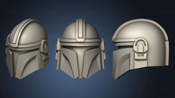 3D модель Шлем Охотника за головами (STL)