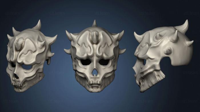 3D model Darth Maul Samurai Mask (STL)
