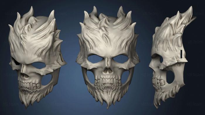 3D model Demon Skull Mask (STL)