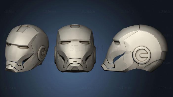 3D model Iron Man Helmet test (STL)