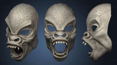 3D model M Baku Warrior falls mask (STL)