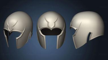 3D model Magneto days of the future past helmet life size wearable (STL)