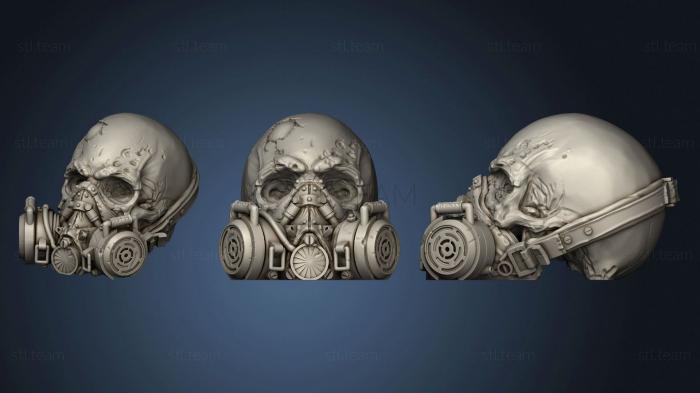 3D model Masked Skull (STL)