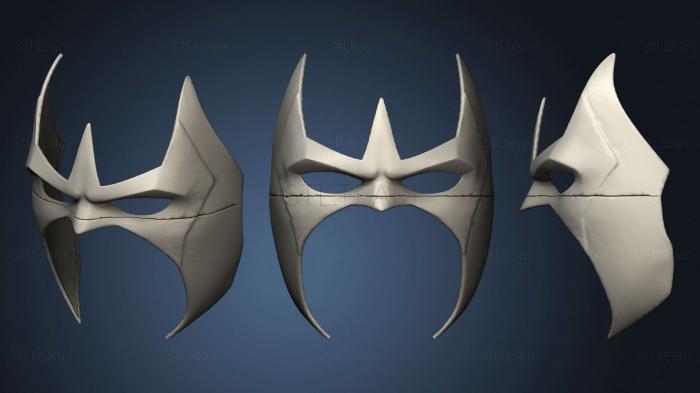 3D model Nightwing Mask (STL)