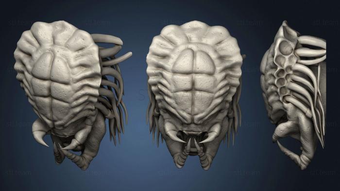 3D model Predator Head (STL)