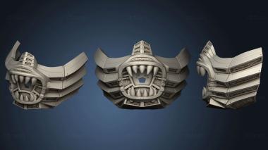 3D model Reptile Movie Mask (STL)